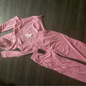 True Religion Pink Track Pants & Joggers Set